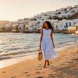 JOANA | Ριγέ Παραθαλάσσιο Φόρεμα