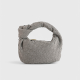 Τσάντα Mini Remi Woven με Λεπτομέρεια Κόμπου