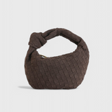 Τσάντα Mini Remi Woven με Λεπτομέρεια Κόμπου