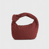 Τσάντα Mini Remi Woven με Λεπτομέρεια Κόμπου