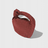 Τσάντα Mini Remi Woven με Λεπτομέρεια Κόμπου
