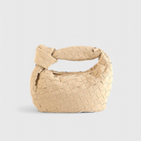 Τσάντα Mini Remi Woven με Λεπτομέρεια Κόμπου