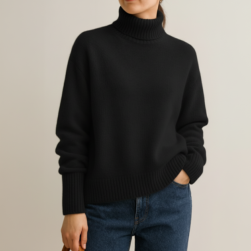 Candice - Μαλακή Oversize Μπλούζα Κασμίρ